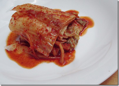 Kimchi - O onívoro